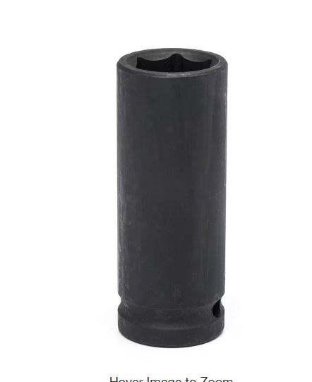 Photo 1 of 1/2 in. Drive 7/8 in. 6-Point Deep Impact Socket
35


