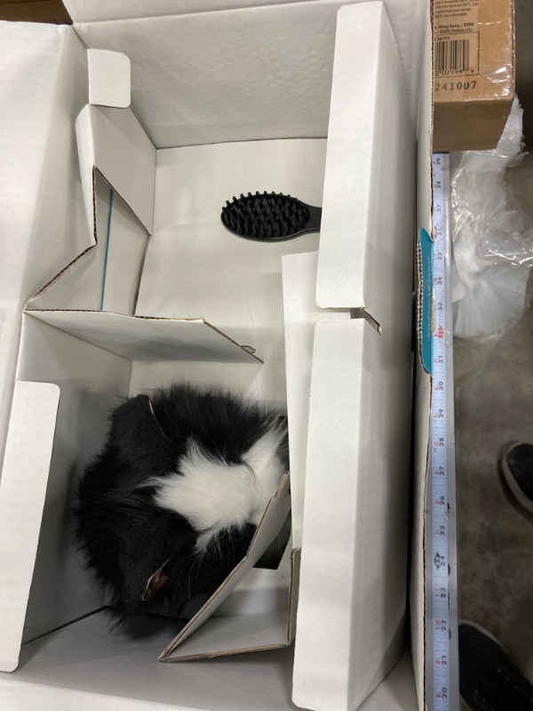 Photo 1 of JOY FOR ALL Companion Pet for Seniors - Lifelike Animatronic Cat - Realistic Soft-Touch Fur & Purring - Therapy Stuffed Animal - Toy for Alzheimer's & Dementia - Tuxedo