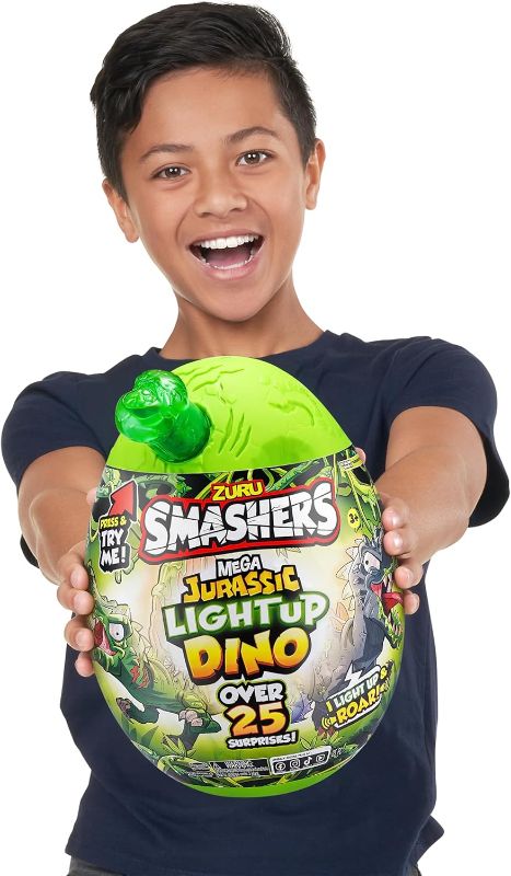 Photo 1 of 
Smashers Mega Jurassic Light Up Dino Egg 