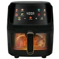 Photo 1 of Bluebow Air Fryer 7.5QT, Large 8-in-1 Digital Touchscreen, Visible Window, 1700W, New, Black
