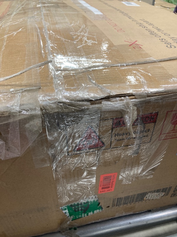 Photo 1 of Merax 31.5'' Modern Round Coffee Table with 2 Large Drawers Storage Accent for Living Room, White