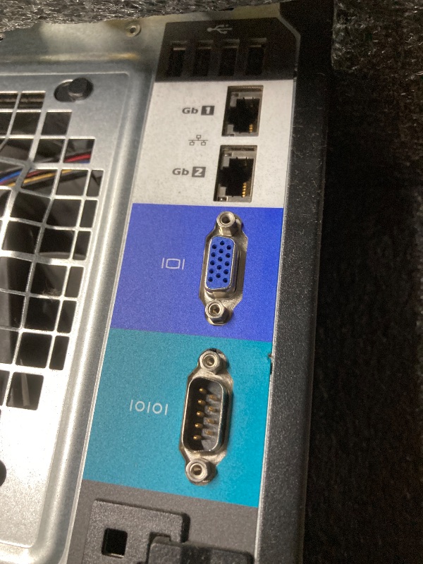 Photo 1 of Dell PowerEdge T310 Tower Server, Intel Xeon Quad Core 2.4GHz, 16GB, 4TB SATA (Renewed)  ***(SOME DENTS, SOME SCUFFS/SCRATCHES)***