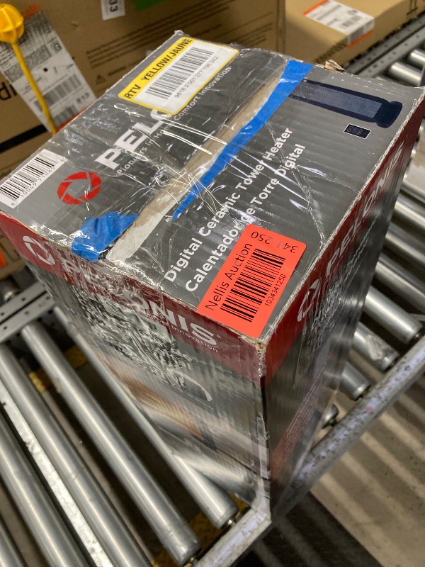 Photo 1 of Pelonis 1500-Watt 23 in. Digital Tower Indoor Ceramic Heater Quiet Operation w/ Safety Overheat Protection and Fan Mode in Black PHT23D7ABB ***(OPEN BOX)***