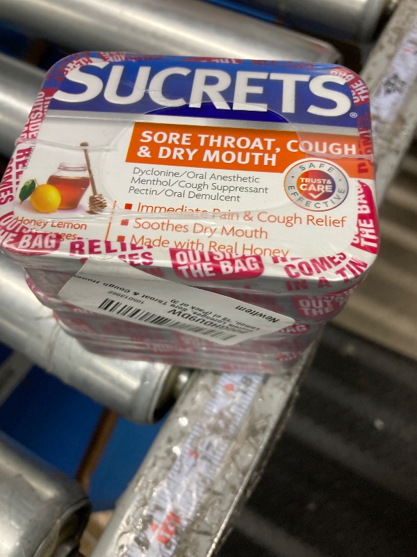Photo 1 of Sucrets Sore Throat and Cough Lozenges ***(EXP 5/2025)***