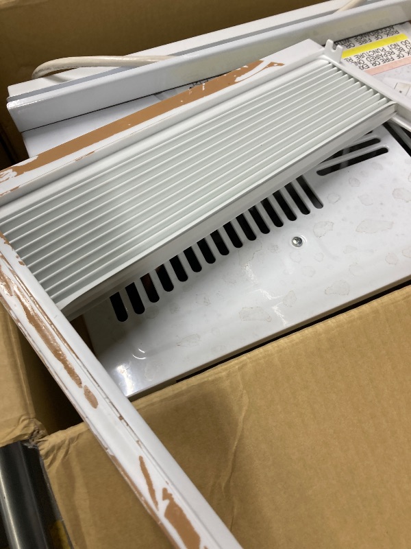 Photo 5 of ***PARTS ONLY***GE® 6,000 BTU Electronic Window Air Conditioner for Small Rooms up to 250 sq ft. ***(BOX RIPPED TORN, ITEM DIRTY.DUSTY, SOME PAINT TRANSFER,)*** 