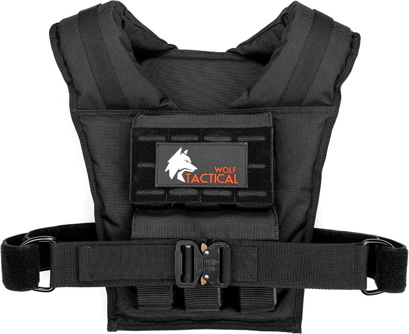 Photo 1 of ***WEIGHTS NOT INCLUDED***  WOLF TACTICAL Weighted Training Vest - Weighted Vest Men Strength Training Weight Vests Workout Vest Weight Vest for Men
