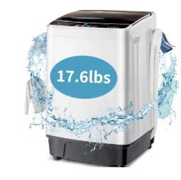 Photo 1 of Ktaxon 17.6lbs Portable Fully Automatic Washing Machine W/ Drain Pump
