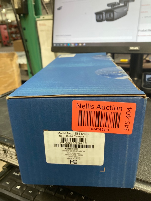 Photo 1 of 4K 8mp IP Camera with Color Night Vision Lorex E861ABB-4PK
