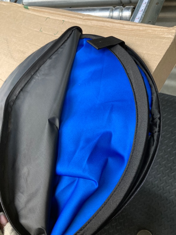 Photo 1 of Selens Pop Up Backdrop Collapsible Background 2-in-1 Backdrop with Carry Bag, for Photo Studio Portrait Video Conference Vlog YouTube Live Streaming,Blue Grey, 39x59/1x1.5m