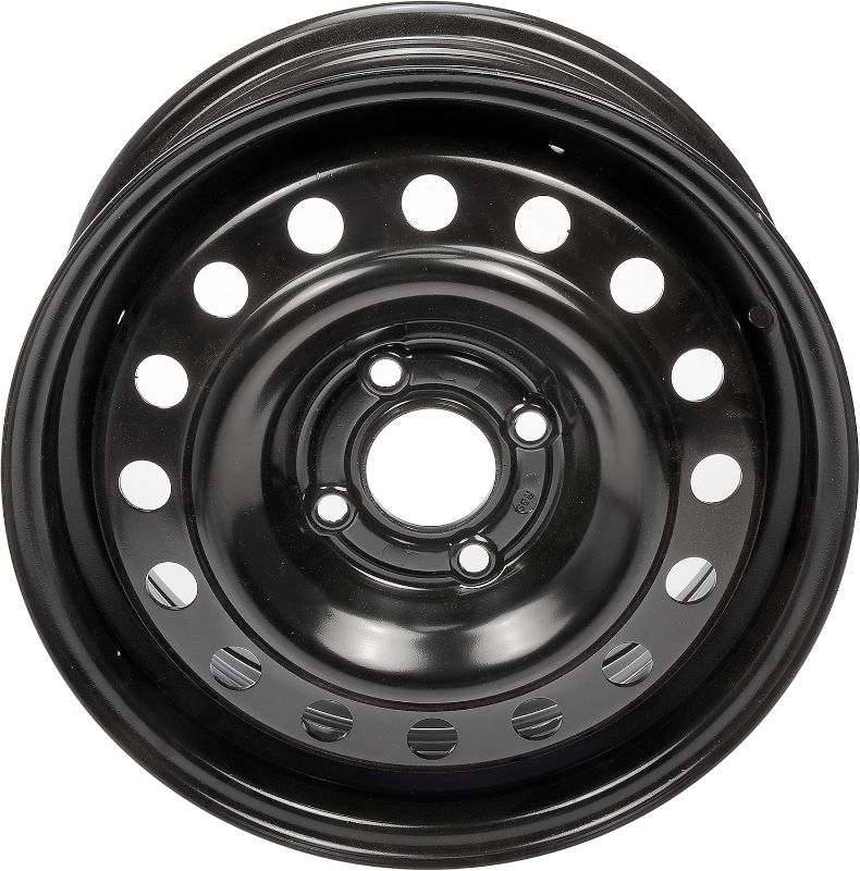 Photo 1 of Dorman 939-115 15 X 6 In. Steel Wheel Compatible with Select Ford Models, Black