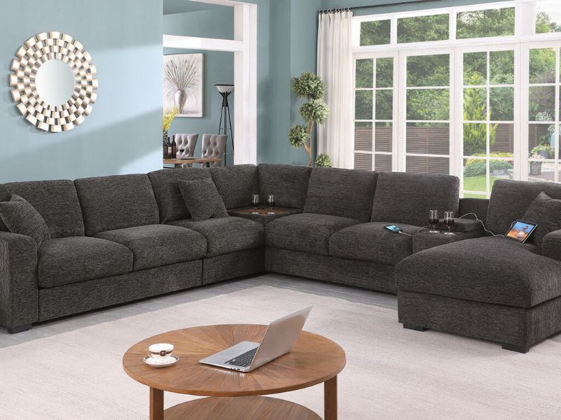 Photo 1 of  LOOK AT NOTES  Celine 89296 Modular Sectional by Lilola Home