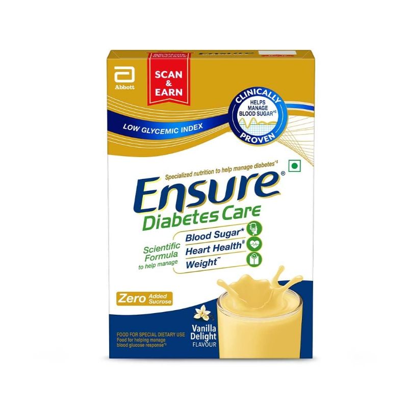 Photo 1 of Ensure Diabetes Care Milk, Vanilla Flavor 375g Box packing
