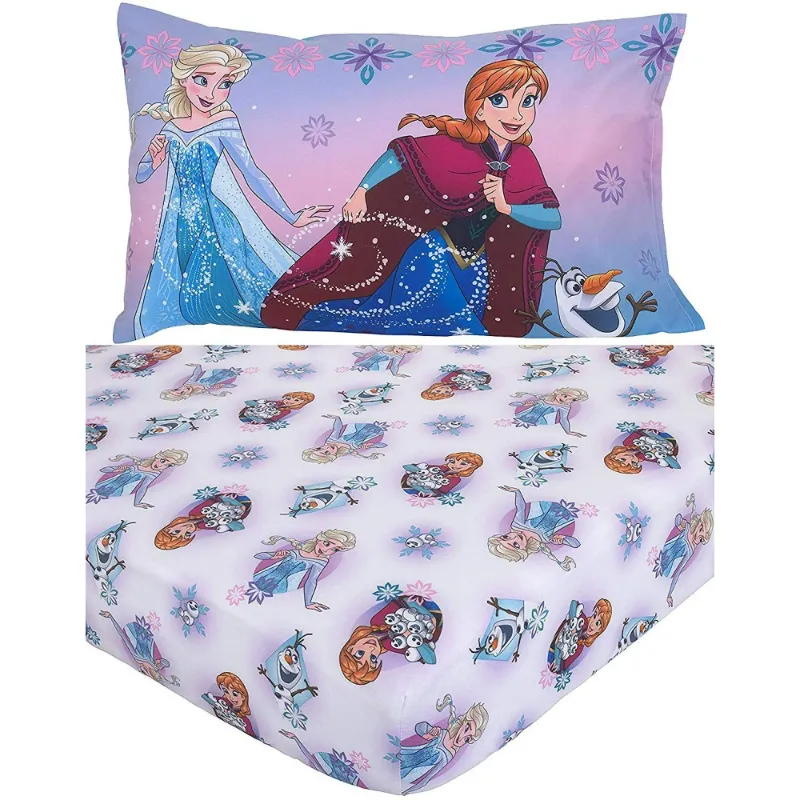 Photo 1 of Jay Franco Disney Forest 3 Piece Twin Sheet Set, Frozen 2 Spirit https://a.co/d/2AK04zk
