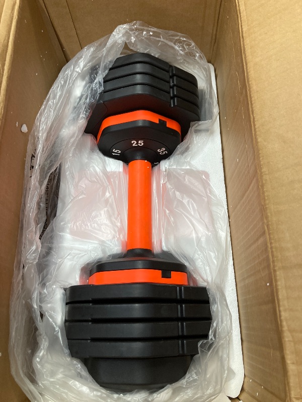 Photo 2 of 25LB 55LB Adjustable Dumbbells Set