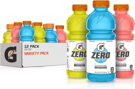 Photo 1 of Gatorade Original Thirst Quencher Fierce Variety Pack, 20 Oz, Pack Of 12
