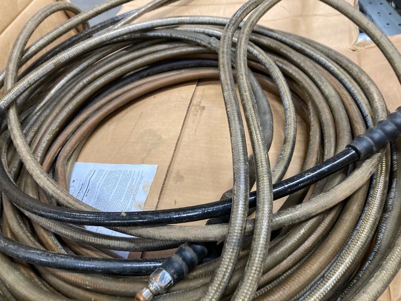 Photo 3 of 4500 PSI Pressure Washer Hose, Cold Water Use, 3/8 Inch Inner Diameter