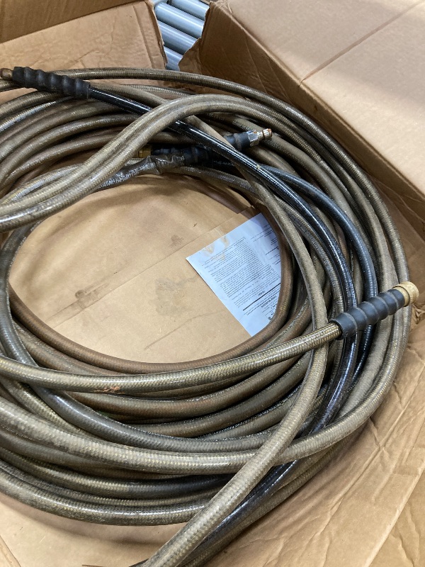 Photo 2 of 4500 PSI Pressure Washer Hose, Cold Water Use, 3/8 Inch Inner Diameter