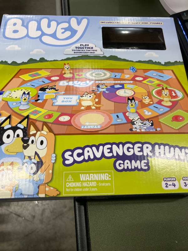 Photo 3 of Bluey Scavenger Hunt Game Board Game