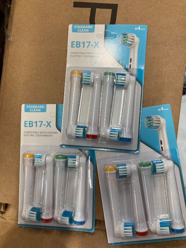 Photo 2 of Eb17-x electric toothbrush head ( 3 pack)