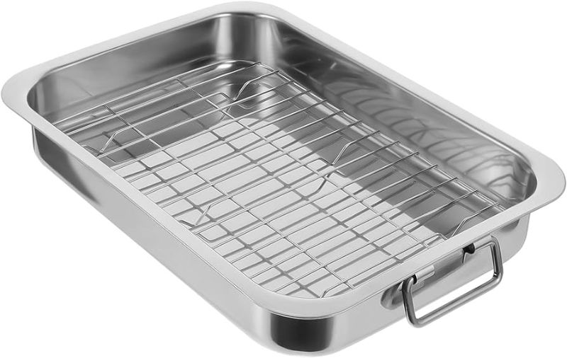 Photo 1 of Baking Sheet with Roasting Pan Set 