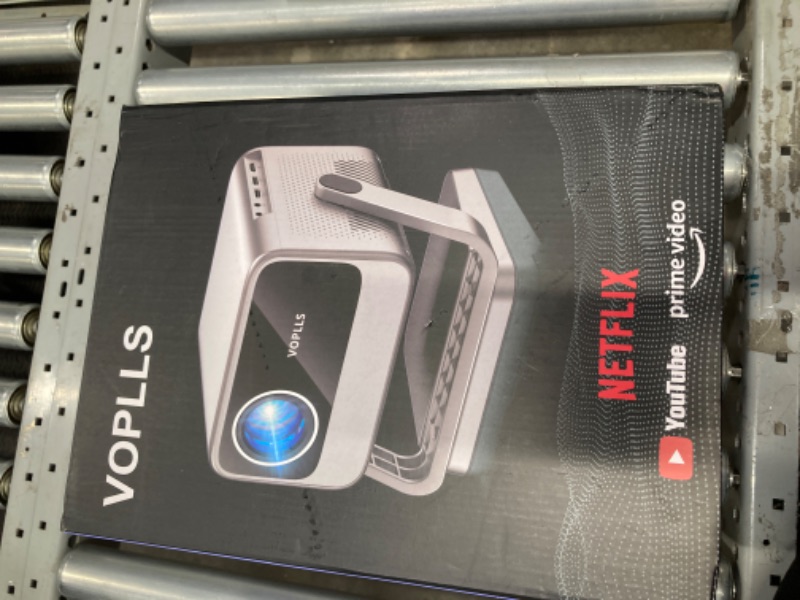 Photo 2 of [Netflix Officially and AI Auto Focus] VOPLLS 4K Projector with WiFi and Bluetooth