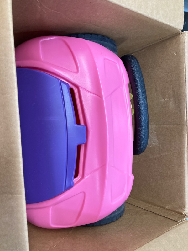 Photo 2 of Step2 Push Around Buggy Kids Push Car, Ride On Toy, Stroller Substitute, Includes Seat Belt & Horn, Made of Durable Plastic, Max Weight 50 lbs., For Toddlers 1.5-4 Years Old, Pink