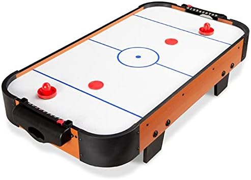 Photo 1 of 40in Air Hockey Arcade Table w/ 100V Motor, Powerful Electric Fan, 2 Strikers, 2 Pucks