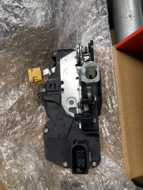 Photo 2 of ***VERY USED AND DIRTY*** A-Premium Front Left Driver Door Latch Lock Actuator Compatible with Cadillac, Chevrolet Chevy & GMC Vehicles - Silverado Suburban Escalade Sierra Yukon Avalanche Tahoe, Replace# 15880052, 15889954