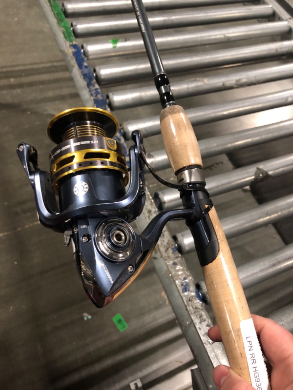 Photo 3 of ***missing reel handle***Pflueger President Spinning Reel and Fishing Rod Combo