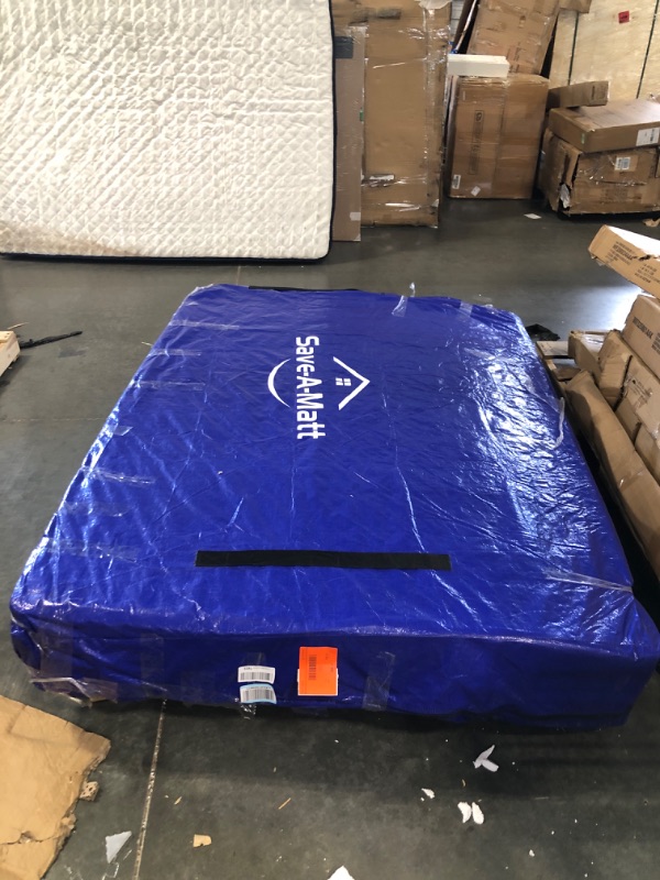 Photo 2 of ***Extra large, will need truck for pickup***TeQsli Full Mattress 10 inch Hybrid Mattress with Gel Memory Foam Innerspring Mattress in a Box for Pressure Relief & Cooling Sleep Full Size Mattress, 100 Nights Trial