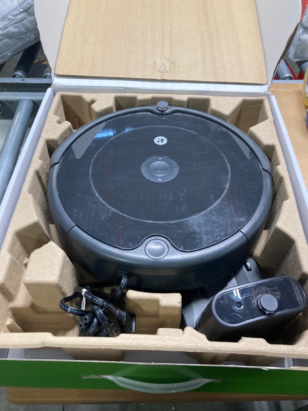 Photo 2 of ***Final sale, no returns, parts only***iRobot Roomba 694 Robot Vacuum-Wi-Fi Connectivity, Personalized Cleaning Recommendations, Works with Alexa, Good for Pet Hair, Carpets, Hard Floors, Self-Charging