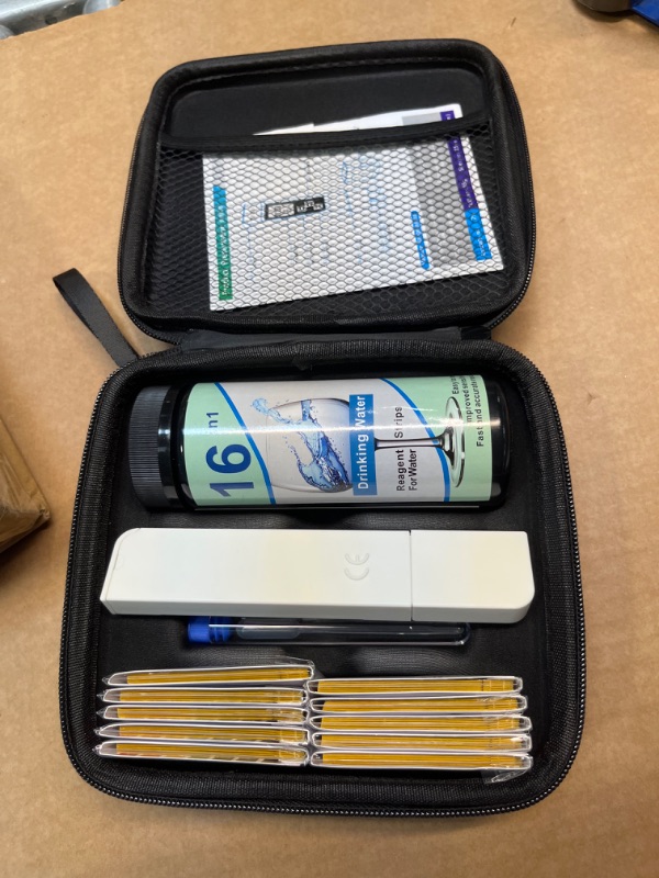 Photo 3 of 21-in-1 Water Testing Kits for Drinking Water, Well Water Testing Kit, pH Test Strips?Suitable for Tap Water, Ponds, Swimming Pools, Household Drinking Water