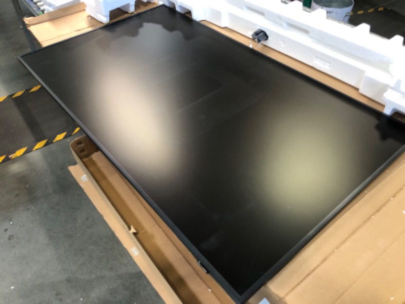 Photo 1 of ***SCREEN WARPED, BACK OF THE TV PORTAL CONNECTION WARPED***SAMSUNG 65-Inch Class QLED 4K LS03D The Frame Series Quantum HDR Smart TV w/ Dolby Atmos, Art Mode, Anti-Reflection, Customizable Frame, Slim Fit Wall Mount with Alexa Built-In