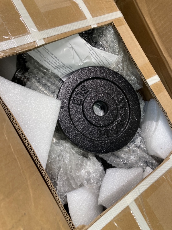 Photo 2 of ***medium heavy box, information on the box says 205lbs*** Yes4All 200lbs Pair Adjustable Dumbbell Set with Weight Plates, Star Lock Collars/Connector, 40lbs to 200lbs Adjustable Weight Plates Set