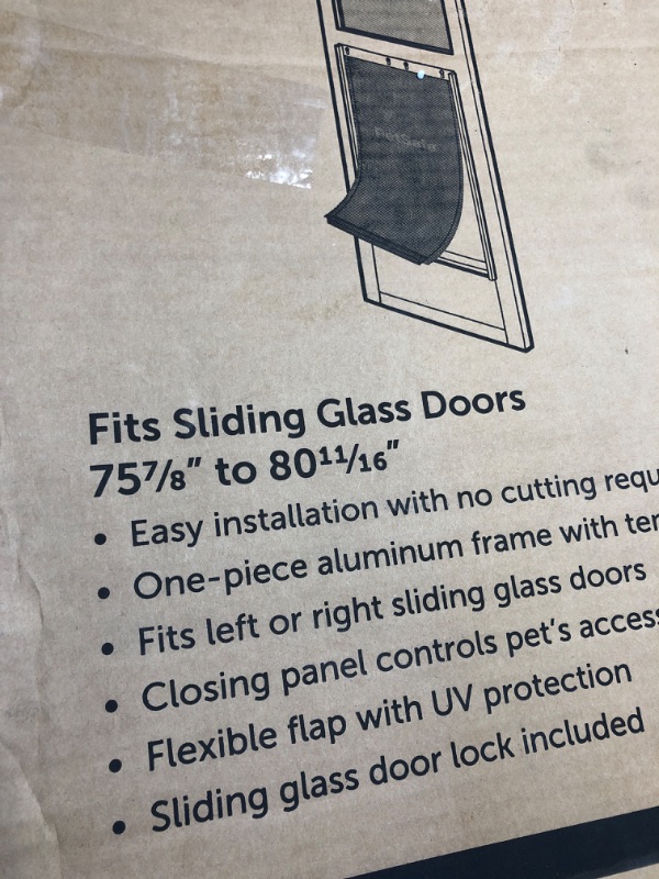 Photo 2 of ***size as picture shows*** PetSafe Sliding Glass Pet Door