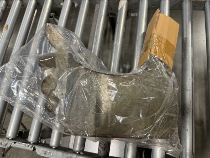 Photo 1 of 12 Wide Rectangular Planter Metallic Chicken with Wide Opening Gray - Olivia  May