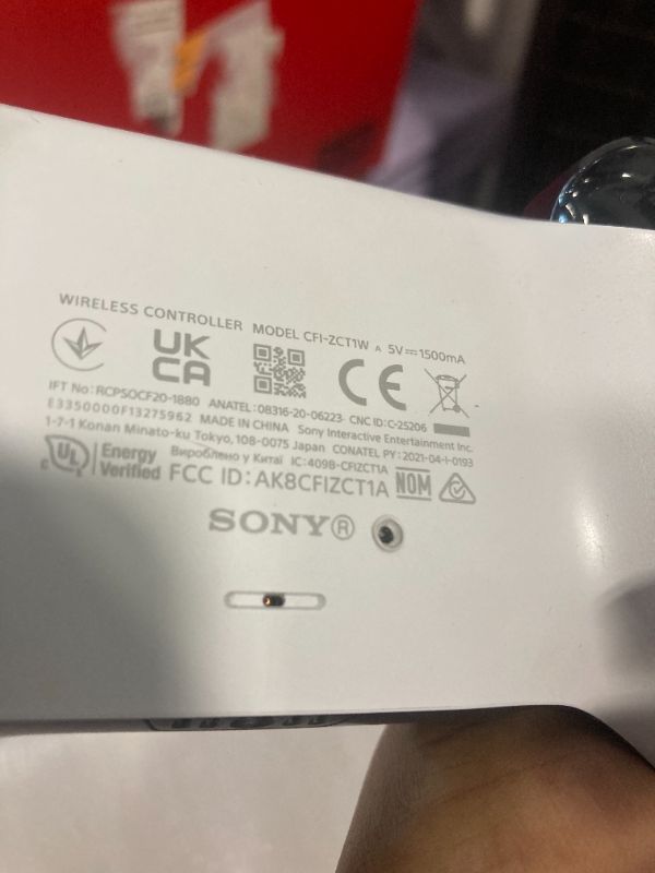 Photo 1 of   PlayStation DualSense® Wireless Controller - White