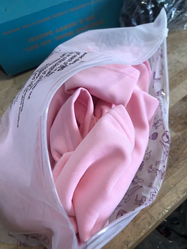 Photo 1 of   SweatyRocks Women's Lace Drawstring Waist Sweatpants Straight Leg Baggy Long Trousers Pink Medium