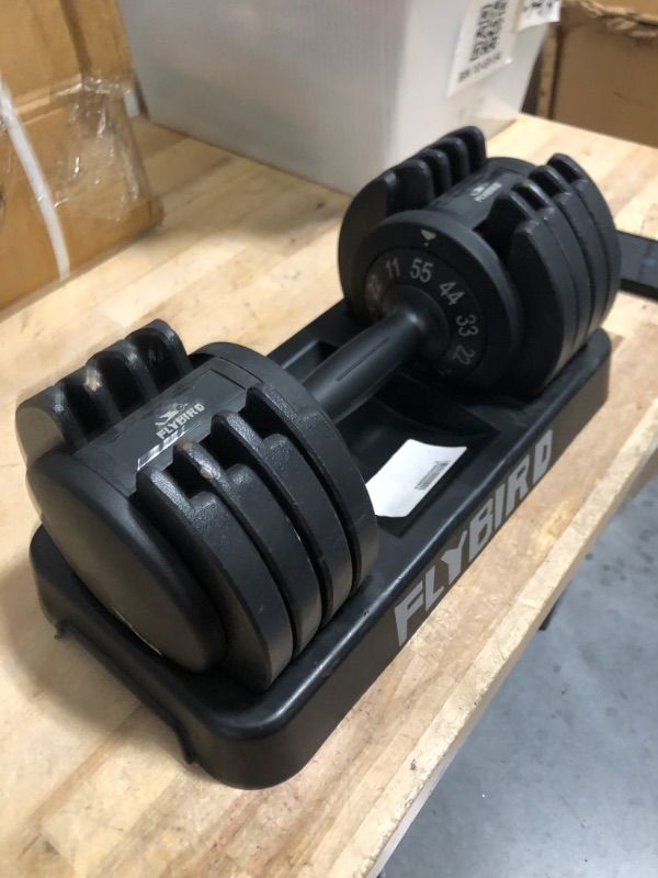 Photo 1 of *** SIMILAR *** Adjustable Dumbbell 55LB Single Dumbbells Weight, 5 in 1 Weight Dumbbell with Non-Slip Handle,Ideal for Home Gym Workouts