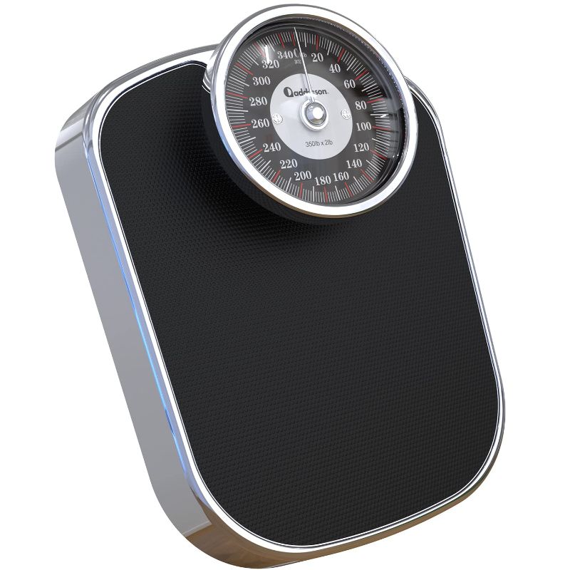 Photo 1 of Adamson A26 Medical-Grade Scales for Body Weight - New 2024 - Up to 350 lb Anti-Skid Surface Extra Large Numbers - Professional High Precision Bathroom Scale Analog - Durable with 20-Year Warranty
