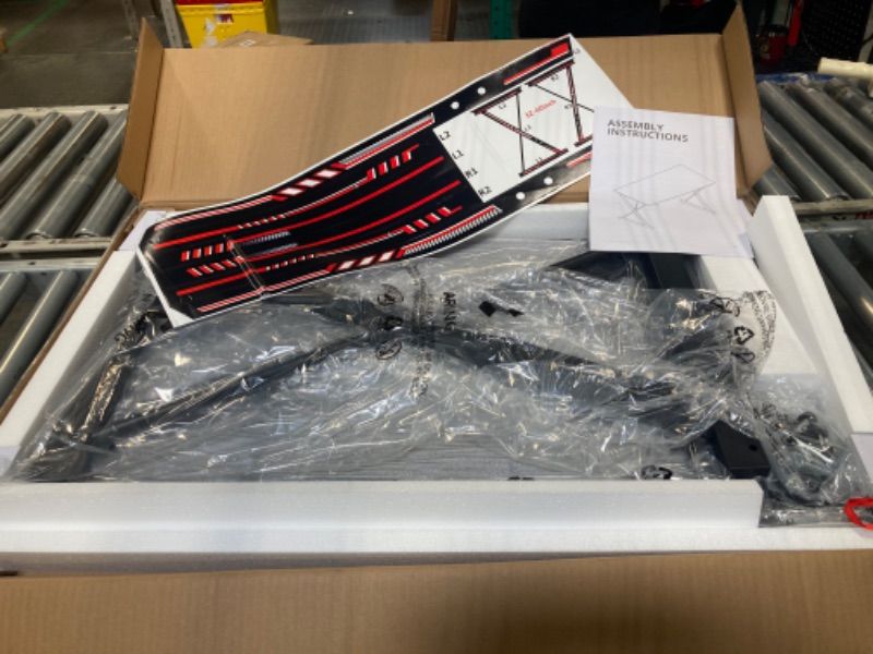 Photo 1 of CubiCubi Gaming Desk 32 Inch PC Computer Desk, Home Office Desk Table Gamer Workstation, Simple Game Table, Black 32inch Black