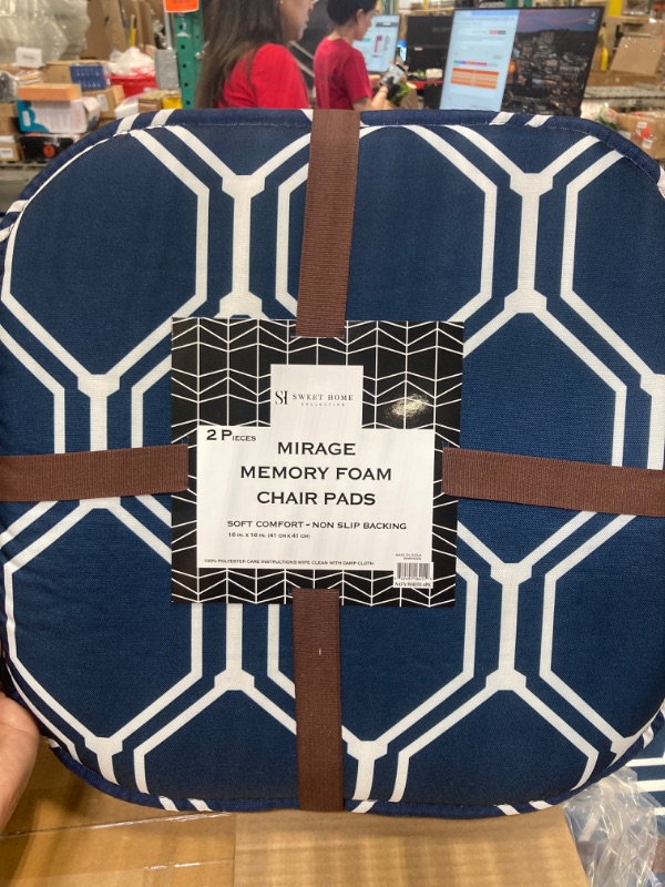 Photo 2 of ***PACK OF 4 *** Sweet Home Collection Mirage Dining Cushion 16''x16''