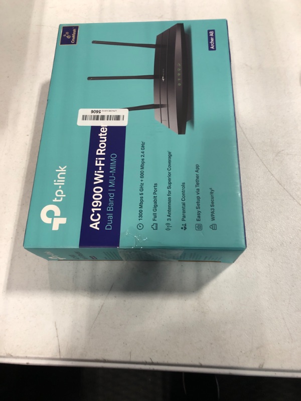 Photo 1 of TP-Link Archer A8 AC1900 MU-MIMO Wi-Fi Router