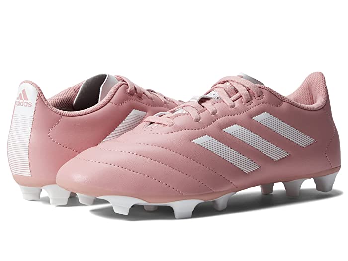 Photo 1 of Adidas Adults' Goletto VIII Firm Soft Ground Cleats Pink/White, 7 / 8 - Women's Soccer at Academy Sports
