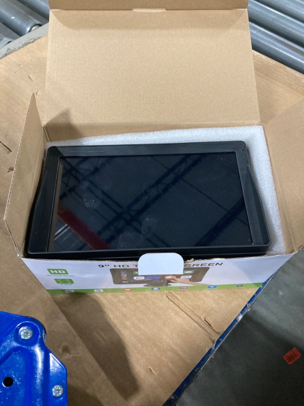 Photo 1 of 2024 Portable Wireless Carplay Screen for Car Apple Carplay&Android Auto, [Sunshade Design][1080P Backup Camera]9" HD Touch Screen Car Stereo with Bluetooth/Mirror Link/Navigation/Siri/Aux/FM/TF Card 9 inch
