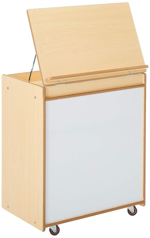 Photo 1 of Angeles Value Line Big Book Display Stand, Kids Bookshelf and Storage Organizer/Dry Erase Board, Classroom Furniture for Playroom/Homeschool/Daycare
