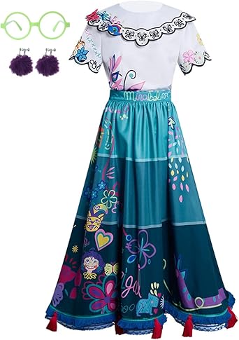 Photo 1 of Angelaicos Womens Blue Dress Halloween Cosplay Party Costume Outfit (M)