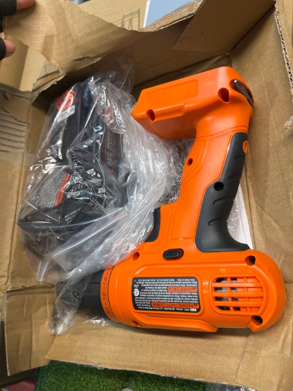 BLACK+DECKER 20V MAX POWERECONNECT Cordless Drill/Driver + 30 Piece ...