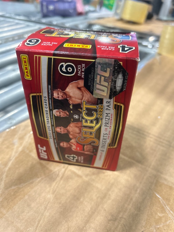 Photo 1 of 2022 Panini Select UFC New Factory Sealed Blaster Box - 6 Packs - 24 Trading Cards
