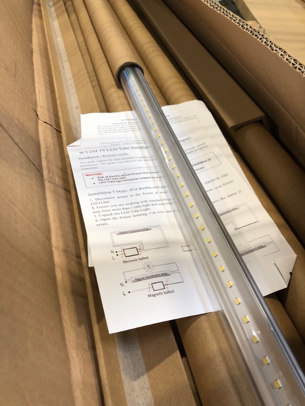 Photo 3 of (Pack of 10) 6FT LED Tube Light